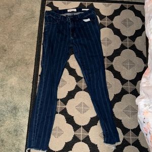 Pacsun Striped ankle jeggings
